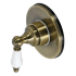 Kingston Brass Single Handle 3 Function Diverter Valve Trim Antique Brass