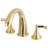 Kingston Brass Royale Deck Mounted Roman Tub Filler Polished Brass