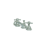 Kingston Brass Royale 1.2 GPM Widespread Bathroom Faucet with Pop-Up Drain Assembly Polished Chrome