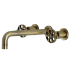 Kingston Brass Belknap Wall Mounted Tub Filler Antique Brass
