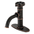 Kingston Brass Belknap 1.2 GPM Deck Mounted Single Hole Bathroom Faucet with Pop-Up Drain Assembly - Includes Escutcheon Naples Bronze