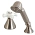 Kingston Brass 1.8 GPM Single Function Hand Shower - Includes Hose Brushed Nickel