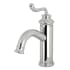 Kingston Brass Royale 1.2 GPM Single Hole Bathroom Faucet with Pop-Up Drain Assembly Polished Chrome