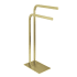 Kingston Brass Edenscape 2 Bar Towel Stand Brushed Brass