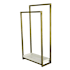 Kingston Brass Edenscape 2 Bar Towel Stand Antique Brass
