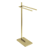 Kingston Brass Edenscape 2 Bar Towel Stand Brushed Brass