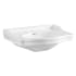 Kingston Brass Victorian 30" Wide Ceramic Console Sink White