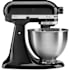 KitchenAid 144 Oz. 275 Watt Stand Mixer with C Dough Hook and 10 Speeds Onyx Black