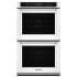 KitchenAid 30 Inch Wide Electric 10.0 Cu. Ft. Double Wall Oven with Even-Heat True Convection Upper and Lower Oven White