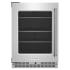 KitchenAid 24 Inch Wide 5.2 Cu. Ft. Energy Star Rated Compact Refrigerator with Motion Activated LED Lighting Stainless Steel
