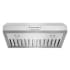 KitchenAid 380 - 585 CFM 30 Inch Wide Full Installation Range Hood with Automatic Turn On Stainless Steel