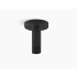 Kohler Statement 3" Ceiling-Mount Single-Function Rainhead Arm and Flange Matte Black