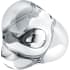 Kohler Landshapes by Daniel Arsham 3-3/4 Inch Triangular Cabinet Knob Clear