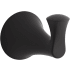 Kohler Buckley Robe Hook Matte Black