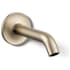 Kohler Purist 7-3/4" Tub Spout with 35 Degree Arc Brushed Bronze