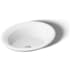 Kohler Artifacts 17-3/4" Oval Vitreous China Drop In Bathroom Sink with Overflow White