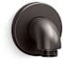 Kohler Purist Stillness Wall Supply Elbow with Check Valve Brushed Graphite