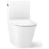 Kohler Brazn One Piece Compact Elongated Dual Flush Toilet White