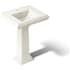 Kohler Memoirs Classic 24" Pedestal Bathroom Sink with Single Faucet Hole Biscuit