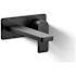 Kohler Parallel 1.2 GPM Wall Mounted Centerset Bathroom Faucet Matte Black