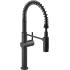 Kohler Crue Semi-Professional Single Hole Kitchen Faucet with Three-Function Spray Head Matte Black