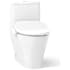 Kohler Reach 0.8 / 1.28 GPF Dual Flush One Piece Elongated Toilet with Actuator Flush - Less Seat White