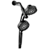 Kohler Purist 1.75 GPM Multi Function Shower Head with MasterClean Technology - Included Handshower and Hose Matte Black