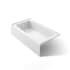Kohler Entity 60" x 32" Three Wall Alcove Acrylic Soaking Tub with Left Drain White