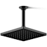Kohler Honesty Square 8" Single Function 1.75 GPM Rainhead with MasterClean Sprayface Matte Black
