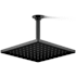 Kohler Honesty Square 10" Single Function 2.5 GPM Rainhead with MasterClean Sprayface Matte Black