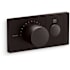 Kohler Anthem Thermostatic Valve Trim Only with Single Knob Handle and Volume Control - Less Rough In Brushed Graphite