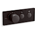 Kohler Anthem Two Function Thermostatic Valve Trim Only with Single Knob Handle, Integrated Diverter, and Volume Control - Less Rough In Brushed Graphite
