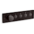 Kohler Anthem Four Function Thermostatic Valve Trim Only with Single Knob Handle, Integrated Diverter, and Volume Control - Less Rough In Brushed Graphite
