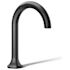 Kohler Occasion 0.5 GPM Single Hole Bathroom Faucet with Pop-Up Drain Assembly Matte Black