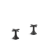Kohler Occasion Cross Handles for Bathroom Sink Matte Black