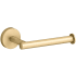 Kohler Elate Wall Mounted Euro Toilet Paper Holder Vibrant Brushed Moderne Brass
