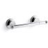 Kohler Bellera Wall Mounted Pivoting Toilet Paper Holder Polished Chrome