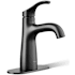 Kohler Simplice 1.2 GPM Single Hole Bathroom Faucet with Clicker Drain Assembly Matte Black