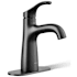 Kohler Simplice 1.2 GPM Single Hole Bathroom Faucet with Clicker Drain Assembly Matte Black