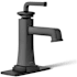 Kohler Riff 1.2 GPM Single Hole Bathroom Faucet Matte Black