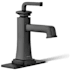 Kohler Riff 1.2 GPM Single Hole Bathroom Faucet Matte Black
