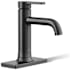 Kohler Venza 1.2 GPM Single Hole Bathroom Faucet Matte Black