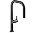 Kohler Components 1.5 GPM Single Hole Pre-Rinse Pull Down Kitchen Faucet Matte Black