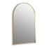 Kohler Essential 24" W x 36" H Arched Framed Bathroom Mirror Moderne Brushed Gold