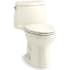 Kohler Santa Rosa 1.6 GPF One Piece Elongated Toilet with Left Hand Lever, Revolution 360 Flushing Technology, and Slow Close Seat Included Biscuit