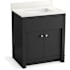 Kohler Alouette 31" Free Standing Single Basin Vanity Set with Cabinet and Quartz Vanity Top Dark Warm Grey