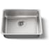 Kohler Undertone 23" Single Basin Under-Mount 18-Gauge Stainless Steel Kitchen Sink with SilentShield Stainless Steel
