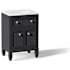 Kohler Hearthhaven 24" Free Standing Single Basin Vanity Set with Cabinet, and Quartz Vanity Top Slate Grey