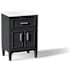 Kohler Southerk 24" Free Standing Single Basin Vanity Set with Cabinet and Quartz Vanity Top Slate Grey