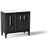 Kohler Southerk 36" Free Standing Single Basin Vanity Set with Cabinet and Quartz Vanity Top Slate Grey